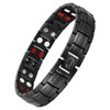 Jeroot Men's Magnetic Bracelet, Made of Titanium, Gentle on Skin,