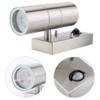 1Pc Up and Down PIR Wall Light Indoor Outdoor Home