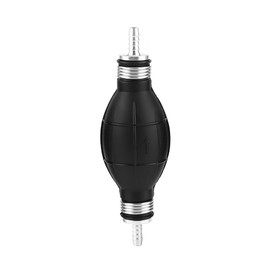 Fuel Pump, Rubber & Aluminium Fuel Pump Line Hand Primer Bulb Gas Petrol for Car Boat Marine Outboard (6 mm)