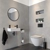 Tiger Noon Large Screw-On Hook, Stainless Steel Towel Hook, Colour: