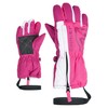 Ziener Toddler Leo Ski Gloves/Winter Sports Long Zip, Leash, Pop