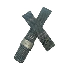 NZZXTO Replacement Watch Band for Skagen Unisex Watch with Screw slim strap 22mm-20mm（22mm Grey