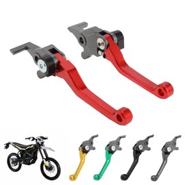 IUVWISN Sur Ron Brake Lever for Ultra Bee Pivot Adjustable Surron UltraBee Brake Lever Set CNC Electric Dirt Bike Brake Lever Red