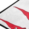 Kitchen Rugs Runner Cute Gnomes Christmas Pattern Doormat Bath Rugs
