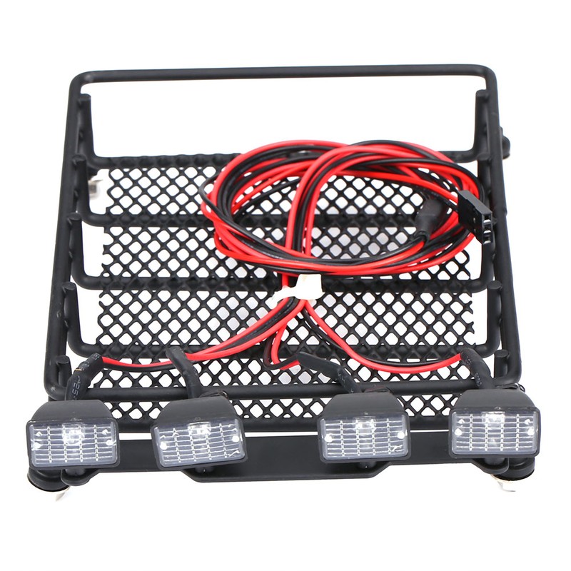 Middle Size Roof Rack Luggage With LED Lights Quadrate for