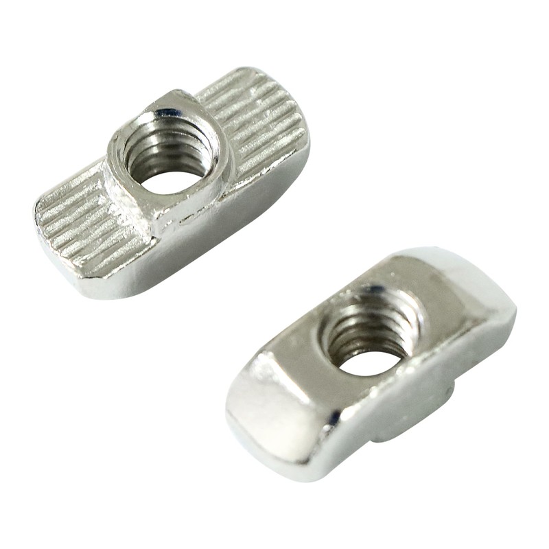 Abeicy 1/4"-20 Threaded Standard Steel Drop in T-Nut, Drop-in T-Nuts