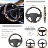 Wanyint Aztec Cow Print Retro Car Accessories Set 12 PCS,