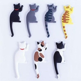 Cat Hook Cat Hook - White Cat 2ea
