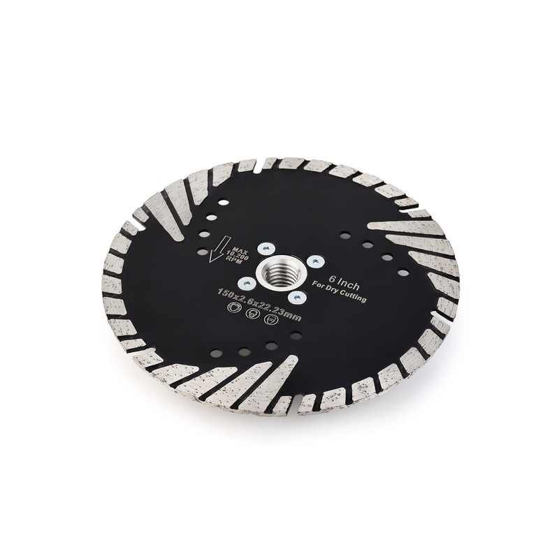 Casaverde 6" Granite Blade,Diamond Saw Blade with Removable 5/8-11 Thread