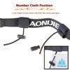 TRIWONDER Running Belt Race Number Belt Adjustable Triathlon Race Belt