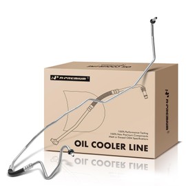 A-Premium Automatic Transmission Oil Cooler Line Hose Assembly Compatible with Hummer H3 2006-2010, H3T 2009-2010, Automatic Transmission