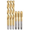 QUARKZMAN Tap and Bit Set, 3pcs M10 x 1.5 Metric