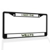 Fastasticdeals Metal Insert License Plate Frame I Got The Willys