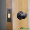 EAI Bathroom Tubular Deadbolt Set | 76mm Case | Matt