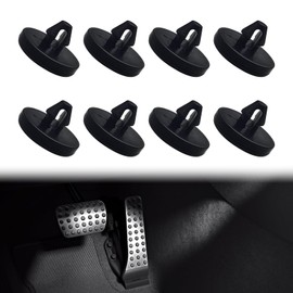 GAOLAOSY Car Brake Switch Stopper, Automotive Clutch Pedal Stop Pad, 90541-06036 Auto Brake Light Switch Stopper, Universal Vehicle Accessories Fits for Most Cars Trucks (8PCS)