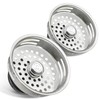 HIGHCRAFT 9843-2 Stainless Steel Kitchen Sink Strainer Basket Replacement for
