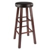 Winsome Maria 2-Piece Bar Stool Set, 30In Height, Faux Leather
