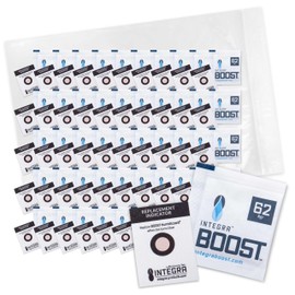 Integra Boost RH 2-Way Humidity Control, 62 Percent, 8 Gram (Pack of 50)