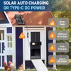 Large Automatic Chicken Coop Door Solar Powered, Aluminum Alloy Automatic