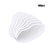 WUZIA 100PCS Clear Face Visors Plastic Eye Shield Plastic Transparent