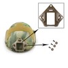 Tactical Helmet NVG Mount Shroud Steel Sports Camera Bracket Base