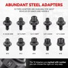 Auto Dynasty Oil Pressure Kit Dual Scale Gauge Engine Testing