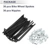 RATCHROLL 1 Set Universal Bicycle Spokes 12G 76mm Length Bike