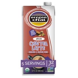 Oregon Chai Spiced Chai Tea Latte Concentrate, 32 Fl Oz (Pack of 1)