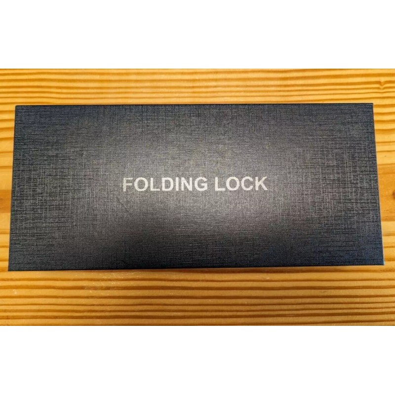 Euphree Combination Steel Folding Lock for Bicycle