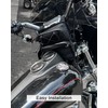 AUGREX Waterproof Motorcycle Handlebar Bag Front fork bag, Universal Storage