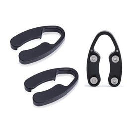 Wine Foil Cutter, Magnetic Foil Cutter for Wine Bottles Black Wine Foil Removes Stainless Steel ABS Wine Foil Cutter Tool, Great Wine Accessories Gift for Wine Lovers (3 Pack)