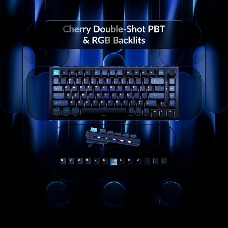 Keychron J2 HE Hall Effect Wired Gaming Keyboard Volume Knob,
