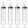 OLCANA 4 Pack 60ml Syringes Big Syringe for Wax Removal,