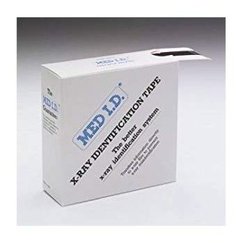 MED ID X-Ray Identification Tape 2" Wide (3/4" Writeable) 50-FT Roll USA D75-50