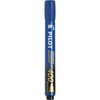 Pilot Marcador Permanente SCA400, punta de cincel, tinta azul, 12