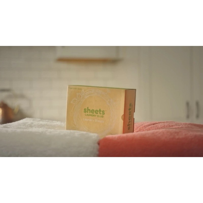 Sheets Laundry Club Detergent 100 Loads, FREE & CLEAR, 50