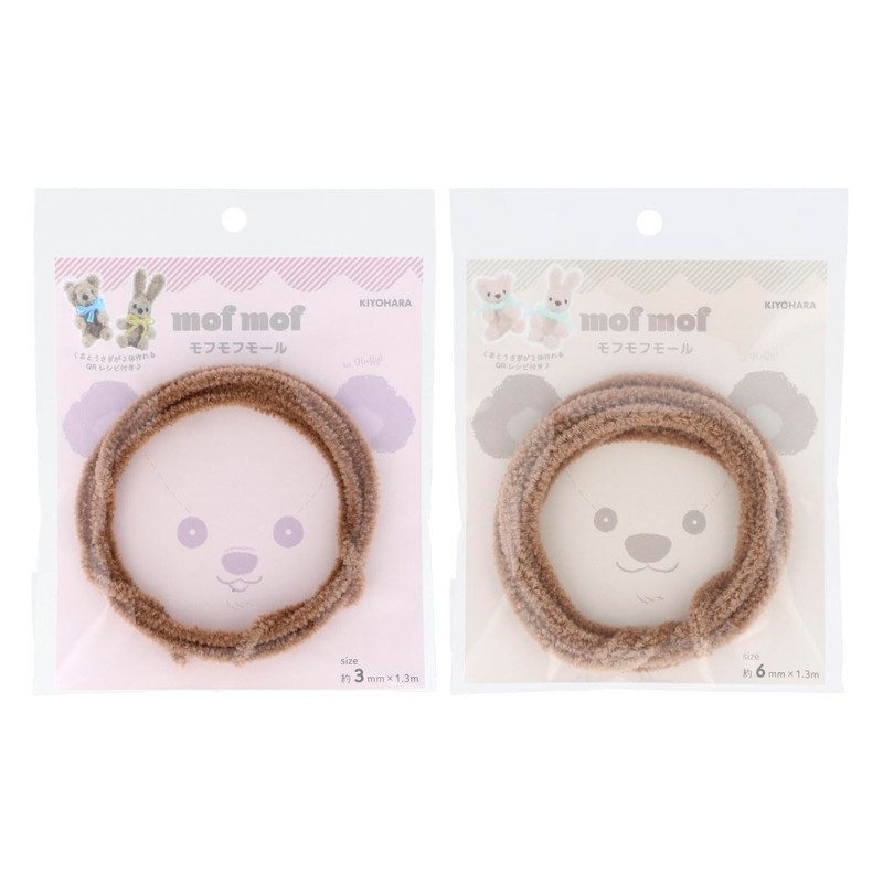 KIYOHARA MOF-02 Mofumofu Mall Mall Width 0.2 inch (6 mm)