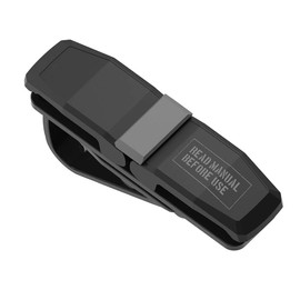 Seikosangyo EXEA Car Interior Accessory Sunglasses Holder Twin EN-24, Black