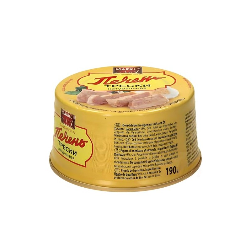 Secrets of Siberia Natural Cod Liver in Oil by Marke