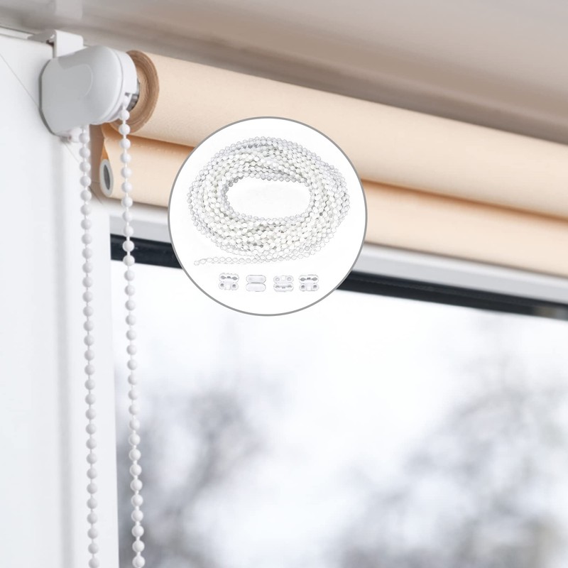 Plastic Roller Blind and Roman Shade Blind Beaded Chain Cord,Blind
