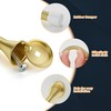 Ravinte Door Stoppers, 36 Pack Gold Spring Door Stops with