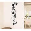 COVPAW® Wall Sticker XXL Flowers Tendril Rose Wall Sticker Mural