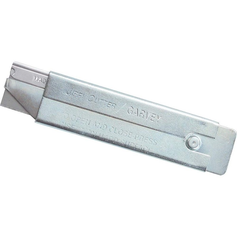 Cosco Jiffi-Cutter Utility Knives, 1 1/2", Pack Of 12