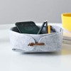 Nobranded Pack of 3 Felt Storage Boxes, Small, Foldable Felt