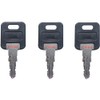 (3) KeyPower CW401 - CW451 Keys for FIC Fastec RV