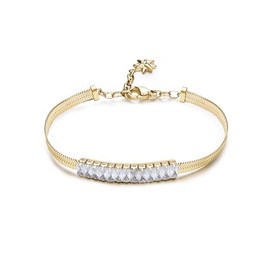Brosway Women's Bracelet | Desideri Collection - BEI088, 185mm, Stainless Steel, Cubic Zirconia