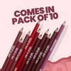 MARS Matte Lip Liner Set of 10 | One Swipe