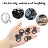AMANDELIZABE Pack of 22 D Construction Ring Lashing Eyelets Stainless