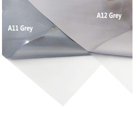 guangyintong Heat Transfer Vinyl Gray HTV Rolls, 12" x 10ft Gray Iron on Vinyl for T-Shirts, Matte Surface Gray HTV Vinyl for All Cutter Machine Easy to Cut & Weed for Heat Vinyl DIY Design