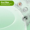 Aiskaer 4-Pack A1 A1W Replacement Filter Compatible with VEWIOR HQSC-50,HQKJ-80,AMEIFU